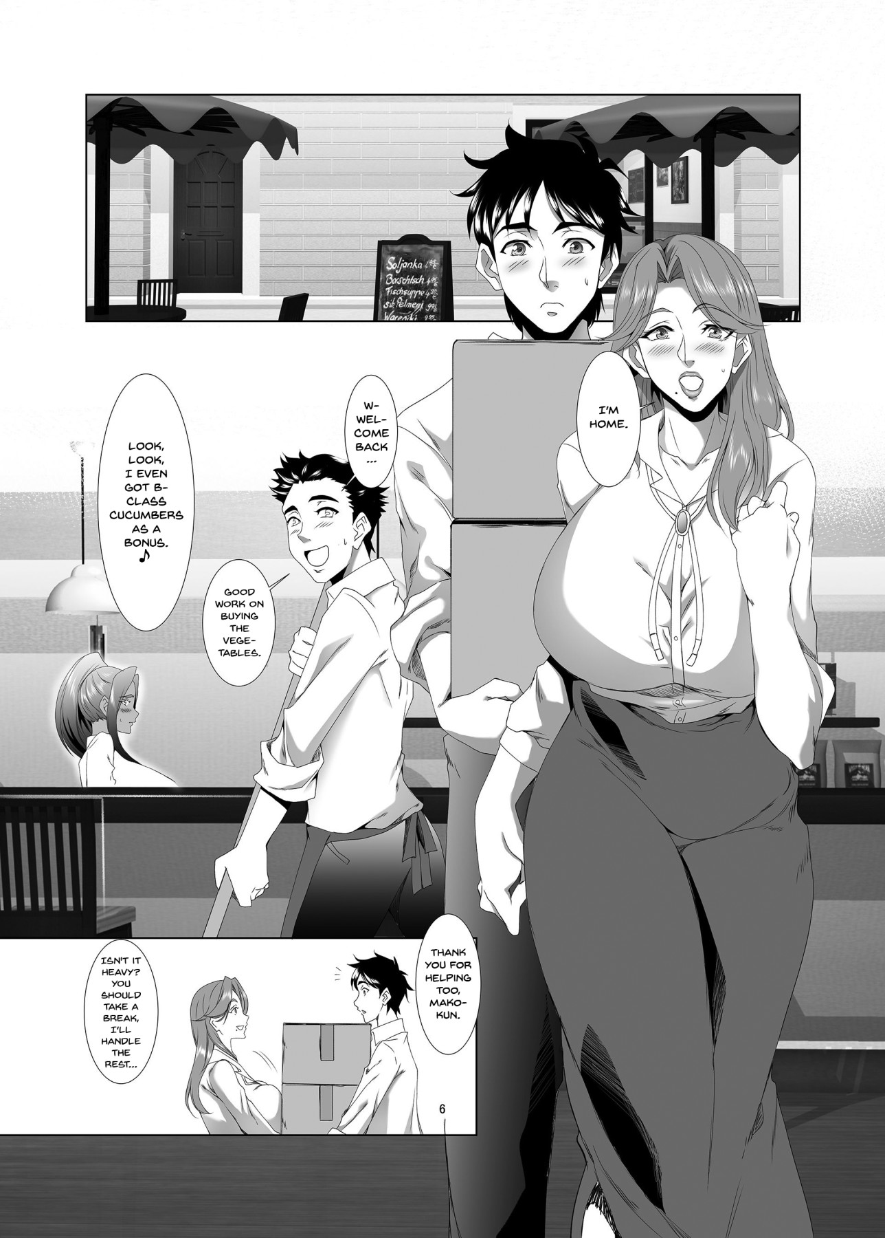 Hentai Manga Comic-Your Mom's A Pretty Good Woman, Huh? Ch.2-Read-5